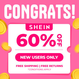 SHEIN First Order Coupon 